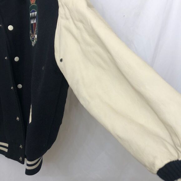 Vintage The Limited Leather Bomber Jacket M/L - Picture 7 of 8